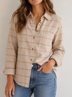 Madewell Plaid Flannel Sunday Shirt